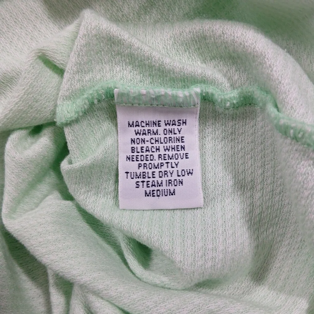 Polo‎ Golf Ralph Lauren Pima Cotton Houndstooth Polo Shirt Mens L Mint Green EUC